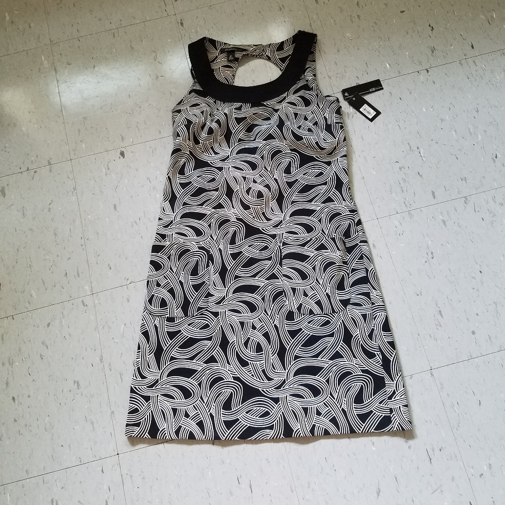 Black and White Dress